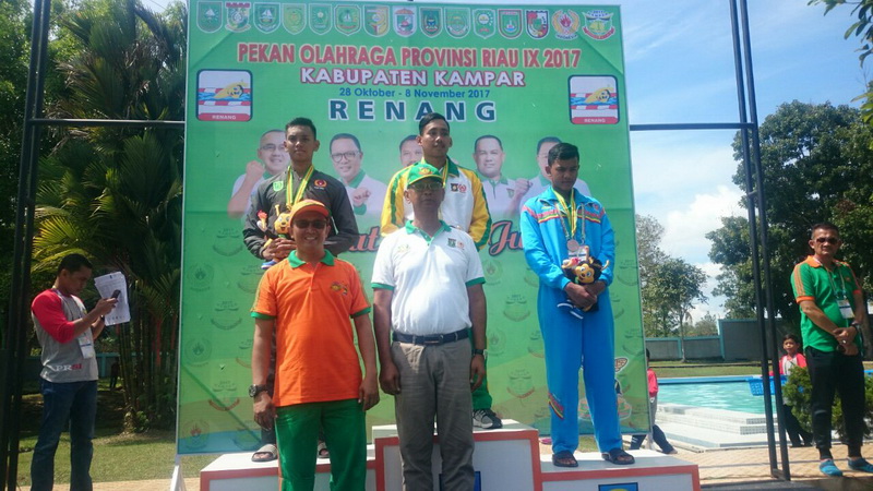 Hari Pertama Cabang Renang, Bengkalis Raih 7 Medali